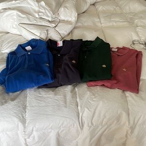 Four Brooks brothers polos size large